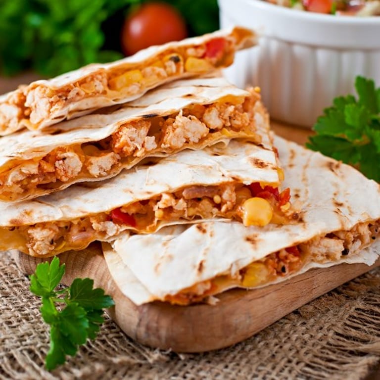 Indulge in Our Quesadilla