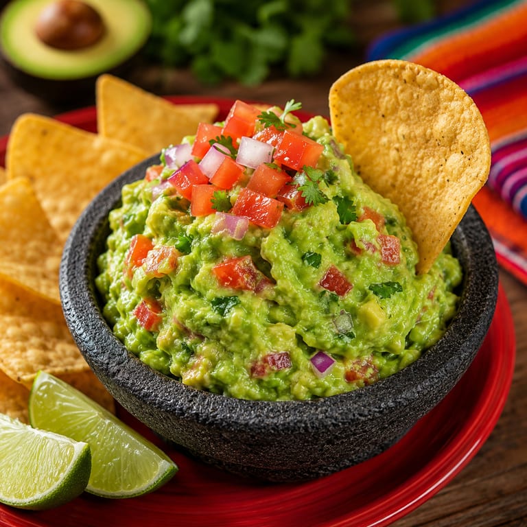 Delicious Guacamole Made Fresh