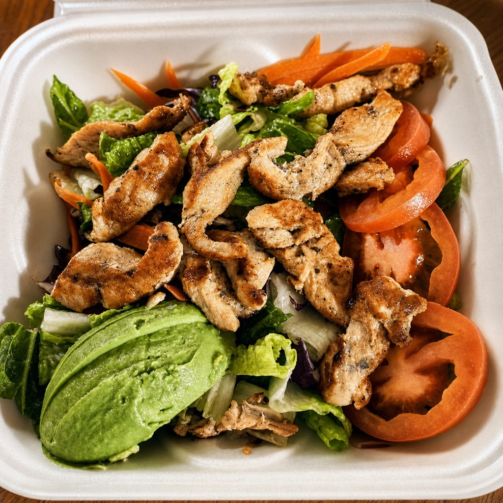 Grilled Chicken Salad.
